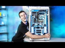 Fully Rgb Water Cooling Even The Fittings Linus Tech Tips Water Cooling Water Tower