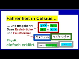 Convert fahrenheit to celsius and learn about the fahrehneit and celsius temprarature scales. Fahrenheit In Celsius Umrechnen Und Umgekehrt Dazu Eselsbrucke Und Faustregel Youtube