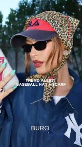 #HaileyBieber wore a baseball hat and a scarf so we wore a baseball hat and  a scarf. , #FashionTrends
