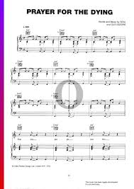Prayer for faithfulness in ministry. Prayer For The Dying Sheet Music Piano Voice Guitar Pdf Download Streaming Oktav