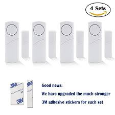 Wireless Home Security Alarm System Diy Kit Magnetic Sensor Guardian Protector Window Glass Vibration Security Burglar Alarm For Homes Cars Sheds Carav Home Security Alarm System Home Security