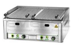 Gratar Gaz Cu Roca Vulcanica 6 5kw 33 X 54 Cm Snack Fimar