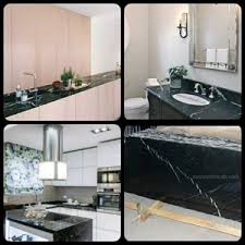 Jual Meja Marmer Hitam Alur Putih Marmer Putih Import Meja Dapur Kitchen Set Vaganza Marmer Indonesia Jakarta Indotrading