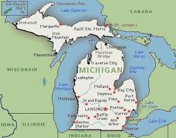 I Come From The Land Of Hands Map Of Michigan Midland Michigan State Of Michigan