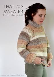 Loopy mango big loop turtleneck. That 70 S Sweater Crochet Pattern Hooked On Homemade Happiness