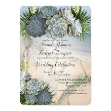 Succulent Hues Of Pale Blues Wedding Invitation Zazzle Com Pale Blue Wedding Invitations Blue Wedding Invitations Succulent Wedding Decor