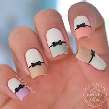 Also, they are perfect for all occasions. 55 Bow Nail Art Ideas Nenuno Creative