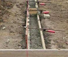 Streifenfundament Betonieren Streifenfundament Betonieren Fundament