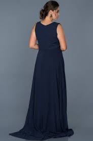 Lacivert V Yaka Sifon Abiye Elbise Abu463 2019 2020 Modasi 2020 Elbise Moda Stilleri Maksi Elbiseler