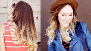 The internet is literally flooded with how to. Emma S Ombre Hair Story A Beautiful Mess