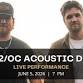 12/OC: Acoustic Duo Performance