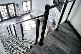 This unobtrusive open style of system is also perfect for exterior decks or balcony areas. Black Aluminum Cable Railing Titusville Fl