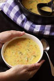 Whisk milk, flour, and pepper together in a small bowl; Vegetable Cheddar Cheese Soup Good Cheap Eats