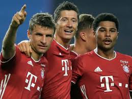 Bayern munich captain manuel neuer sat out training on thursday with an ankle knock as the defending bundesliga champions wait on. Champions League Serge Gnabry Robert Lewandowski Fire Ruthless Bayern Munich Into Final Football News