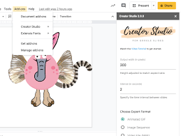 Free google slides themes and powerpoint templates. Julia S Steaming Up Learning On Twitter To Turn Critters Into Gifs In Slides Duplicate Each Slide With A Subtle Change In Position Use The Creator Studio Add On To Convert To A