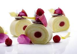 Buche Roulee Framboise Vanille Guy Demarle Recette Buche Roulee Alimentation Framboise