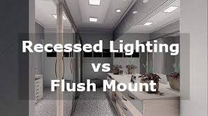 It provides a pleasing ambience without overshadowing stronger focal points. Recessed Lighting Vs Flush Mount What Is Difference Best Light Guide