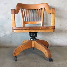 Oak 1940 S Captains Desk Chair Desk Chair Diy Bedroom Vintage Diy Chair