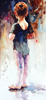 An easy way to go is to paint with acrylic colors. 40 Realistic But Easy Watercolor Painting Ideas You Haven T Seen Before Ballet Painting Dance Paintings Watercolor Paintings Easy