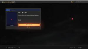 activision sells a single dot in call of duty black ops 4