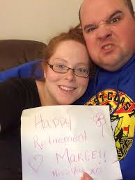 Going though some pictures and found this. Sheila, Sandy, Patti, and  Carolyn. This was a skit for a retirement.