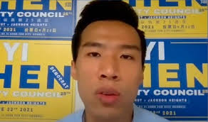 PODCAST: We Talk to Yi (Andy) Chen, Candidate for the 25th District Council  Seat