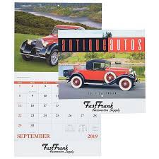 Give Your Imprint A Change Of Scenery Every 30 Days Personal Calendar Antique Cars Promotional Calendar