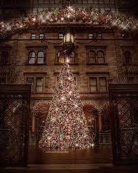 Nycgo On Instagram The Lotte Newyorkpalace Hotel S Stunning Courtyard Christmas Tree Is A Favorite Nyc Holiday Instagram Nyc Holidays Holiday Pretty Places