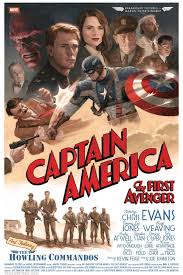 Captain America The First Avenger Captain America Poster Marvel Movie Posters Avengers Poster