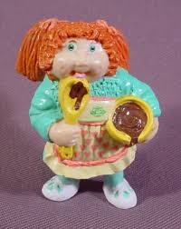Delia deetz from beetlejuice illustration print | etsy. Cabbage Patch Kids Mini Pvc Figure Red Hair Teal Outfit Eating A Bowl Of Frosting 2 1 2 Rons Rescued Treasures