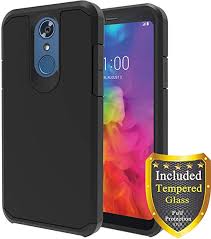 It was announced to the press in march 2010 and released for sale in june 2010. Amazon Com Carcasa Para Lg Q7 Funda Para Lg Q7 Plus Protector De Pantalla De Cristal Templado Carcasa Hibrida De Doble Capa De Tpu Celulares Y Accesorios