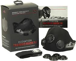 Details About Elevation Training Mask 2 0 Blackout Edition All Sizes Increase Lung Strength