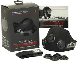 details about elevation training mask 2 0 blackout edition all sizes increase lung strength