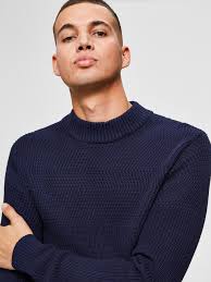 Explore armani exchange's latest designer collection of sweaters for men. High Neck Jumper Selected