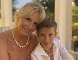 Within Rod Stewart's big blended family, the bond between Penny Lancaster  and their youngest son, Aiden, stands out as gentle and deeply  affectionate. Aiden, born in 2011, arrived when Rod was already