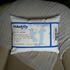 Movie Ticket Stub Pillow Concert Broadway Ticket Engagement Anniversary First Date Special Event Gift Valentine Day Gift For Him Movie Ticket Stubs Movie Tickets Valentines Day Gifts For Him Boyfriends
