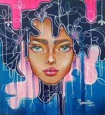 Perfect Color of Woman Mixed Media by Guillermo Padrón