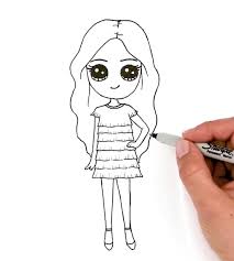 Pin By K De Jonge On Na Tekenen Cute Kawaii Drawings Cute Drawings Kawaii Girl Drawings