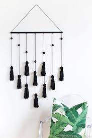 Below are 50 homemade christmas decorations with step by step instructions on how you can create them yourself. Diy Modern Tassel Wall Hanging Homey Oh My