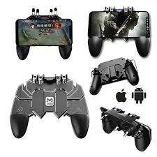 Wireless controller compatible with ps4, dual vibration wireless gamepad controller remote joystick compatible with playstation 4/pro/slim with motion motors, audio function and usb cable(white). China Ak66 Six Finger All In One Mobile Game Controller Free Fire Key Button Joystick Gamepad L1 R1 Trigger For Pubg China Game Controller And Game Trigger Price