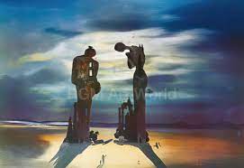 With hugh jackman, rebecca ferguson, thandiwe newton, cliff curtis. Salvador Dali Reminiscence Archeologique Art Print Canvas On Stretcher