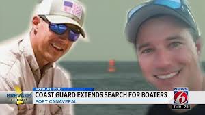 Coast Guard extends search for boaters