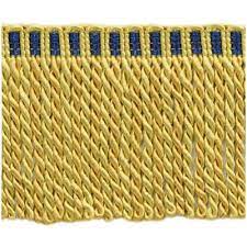 Bullion — bullion1 bool′yən n. 3 Inch Long Bullion Fringe Trim Style Db3 Medium And Light Gold Wi Decopro