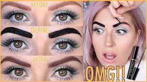 | today i'm reviewing an at home diy kbeauty brow tint and testing how it lasts over about a week! Diy Eyebrow Tattoos First Impression Does It Work Secret Key Self Brow Tattoo Youtube