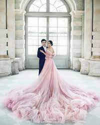 This Prewedding Photo Featuring An Utterly Romantic Pink Gown Is Like A Fairy Tale Come To Life Fairy Tale Wedding Dress Wedding Dresses Gorgeous Bride