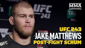 Jake Matthews: Rostem Akman's Body Hair Made Him 'More Slippery' in UFC 243  Bout