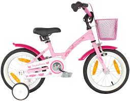 Der Spielzeugtester Hat Das Prometheus Madchenfahrrad 14 Zoll In Rosa Weiss Mit Stutzradern Seitenzugbremse Stutzrader Kinderfahrrad 14 Zoll Madchenfahrrad
