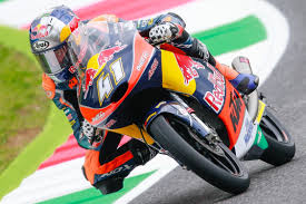 He becomes the first south african to win a grand prix in 35 years. 41 Brad Binder Red Bull Ktm Ajo Moto3 Mugello 2016
