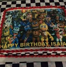Photo By Customercakes Fnaf Cakes Birthdays Kids Birthday Themes Birthday Theme