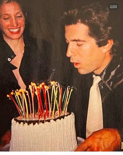 I love this photo, it's one of my many favorites. He would have been 64  years old today. 🎂🕯️ #jfkjr #presidentkennedy #johnkennedyjr #sagittarius  #carolynbesettekennedy #90s